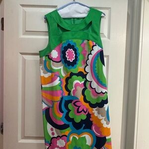 Trina Turk Multicolor Floral Dress